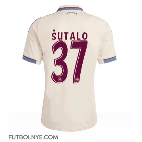 Camiseta Ajax Josip Sutalo #37 Tercera Equipación 2025-26 manga corta Camiseta Ajax Josip Sutalo #37 Tercera Equipación 2025-26 manga corta